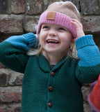 Beanie Hat, Fawn & Rose - Little Knittle
