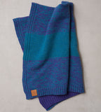 Stargazey Blanket, Heliotrope and Turquoise - Little Knittle